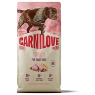 Carnilove True Fresh Dog Turkey Adult 12 kg - Granule pro dospělé psy
