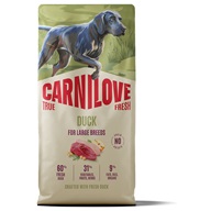 Carnilove True Fresh Dog Duck Large Breed 12 kg - Granule pro dospělé psy