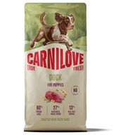 Carnilove True Fresh Dog Duck Puppy 12 kg - Granule pro štěňata