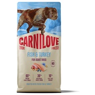 Carnilove True Fresh Dog Fish & Turkey Adult 12 kg - Granule pro dospělé psy