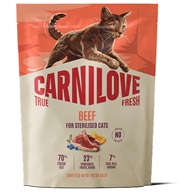 Carnilove True Fresh Cat Beef Sterilised 400 g - Granule pro kočky, krmivo pro kočky