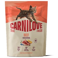 Carnilove True Fresh Cat Beef Kitten 400 g - Granule pro kočky, krmivo pro kočky