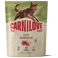 Carnilove True Fresh Cat Duck Sterilised 400 g - Granule pro dospělé kočky