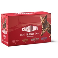 Carnilove Cat Multipack in Gravy Adult 12 × 85 g - Kapsičky pro kočky