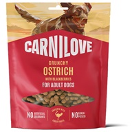 Carnilove Dog Crunchy Ostrich with Blackberries 200 g - Pamlsky pro psy