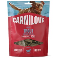 Carnilove Dog Soft Trout with Dill 200 g - Pamlsky pro psy