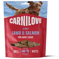 Carnilove Dog Jerky Lamb & Salmon 100 g - Pamlsky pro psy