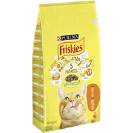 Friskies s kuřetem a se zeleninou 10 kg - Granule s krátkou exp.