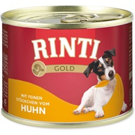 Rinti Gold dog konz. kuřecí kousky 185 g