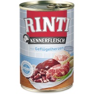 Rinti PUR dog konz. - kuřecí srdíčka 400 g