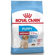 Royal Canin - Canine Medium Puppy 4 kg - Granule s krátkou exp.