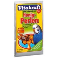 Vitakraft Honey Perls Sittich - andulka med 20 g - Vitamíny, minerály a doplňky výživy