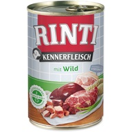 Rinti PUR dog konz. - zvěřina 400 g - Konzervy pro psy