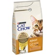 Purina Cat Chow Adult - kuře a krůta 1,5 kg - Granule pro kočky, krmivo pro kočky