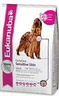 Eukanuba DC Dog Sensitive Skin Dry 2,3 kg - Granule pro psy