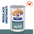 Hill's Prescription Diet Canine w/d konz 370 g - Akční nabídka