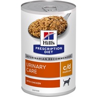 Hill's Prescription Diet c/d Multicare kuře 370 g - Konzervy pro psy