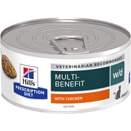 Hill's Prescription Diet Feline w/d konz. 156 g - Výprodej