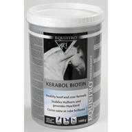 Equistro Kerabol Biotin 1000 g = 65dávek - Doplňky výživy pro koně