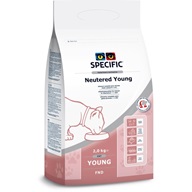 Specific FND Neutered Young 2kg - Granule pro kočky, krmivo pro kočky