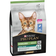 Pro Plan Cat Adult Sterilised Renal Plus králík 3 kg - Granule pro kočky Pro Plan