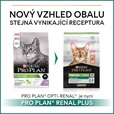 Pro Plan Cat Adult Sterilised Renal Plus králík 400 g - Akční nabídka