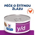 Hill's Prescription Diet Feline y/d konz. 156 g - Konzervy pro kočky