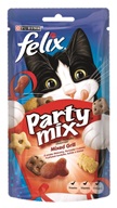 Felix Party Mix snack Mixed Grill 60 g - Pamlsky pro kočky