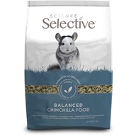 Supreme Science Selective Chinchilla - činčila 1,5 kg - Výprodej