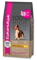 Eukanuba Adult Small & Medium Breed Lamb & Rice 12 kg - Granule pro psy