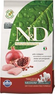 N&D Grain Free Adult Chicken & Pomegranate 2,5 kg - Granule pro psy