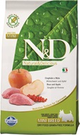N&D Grain Free Adult Mini Boar & Apple 2,5 kg - Granule pro psy