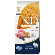 N&D Low Grain Adult Maxi Lamb & Blueberry 12 kg