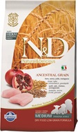 N&D Low Grain Puppy Chicken & Pomegranate 2,5 kg - Granule pro štěňata