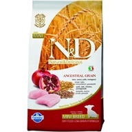 N&D Low Grain Dog Puppy Mini Chicken, Spelt, Oats & Pomegranate 0,8 kg - Granule pro štěňata