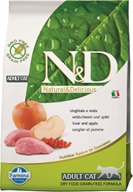 N&D Grain Free Adult Boar & Apple 0,3 kg - Granule s krátkou exp.