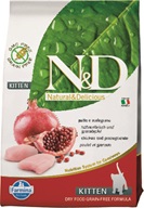 N&D Grain Free Kitten Chicken & Pomegranate 0,3 kg - Granule pro kočky, krmivo pro kočky