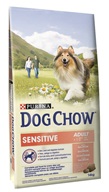Purina Dog Chow Adult Sensitive - Salmon+Rice 14 kg - Granule pro psy