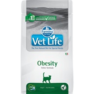 Vet Life Natural Feline Obesity 400 g - Granule pro kočky, krmivo pro kočky