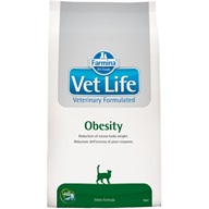 Vet Life Natural Feline Obesity 10 kg - Granule pro kočky, krmivo pro kočky