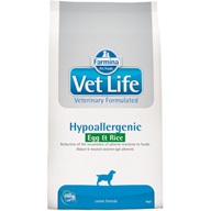 Vet Life Natural Canine Hypoallergenic Egg & Rice 2 kg - Všechny značky