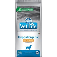 Vet Life Natural Canine Hypoallergenic Fish & Potato 12 kg - Granule s krátkou exp.