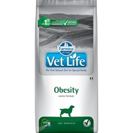 Vet Life Natural Canine Obesity 12 kg - Granule pro psy