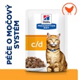 Hill's Prescription Diet Feline c/d kaps. Multicare kuře 12 × 85 g - Akční nabídka