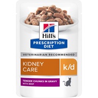 Hill's Prescription Diet Feline k/d kaps. Beef 12 × 85 g