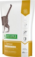 Nature's Protection Senior 400 g - Granule s krátkou exp.