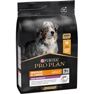 Pro Plan Medium & Large Adult 7+ Age Defence kuře 3 kg - Granule s krátkou exp.