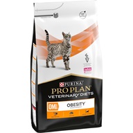 Purina PPVD Feline - OM Obesity Management 5 kg - Granule pro kočky, krmivo pro kočky
