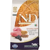 N&D Low Grain Adult Lamb & Blueberry 10 kg - Granule s krátkou exp.