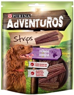 Adventuros snack dog - plátky se zvěřinou 90 g - Výprodej